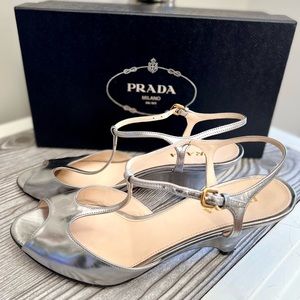 Prada T-Strap Heels